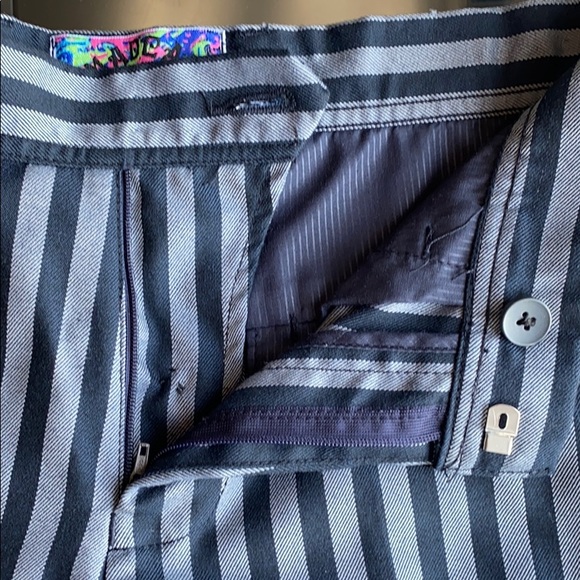 Madcap England 1960s Mod Slim Stripe Trouser sz 32 - Picture 4 of 7